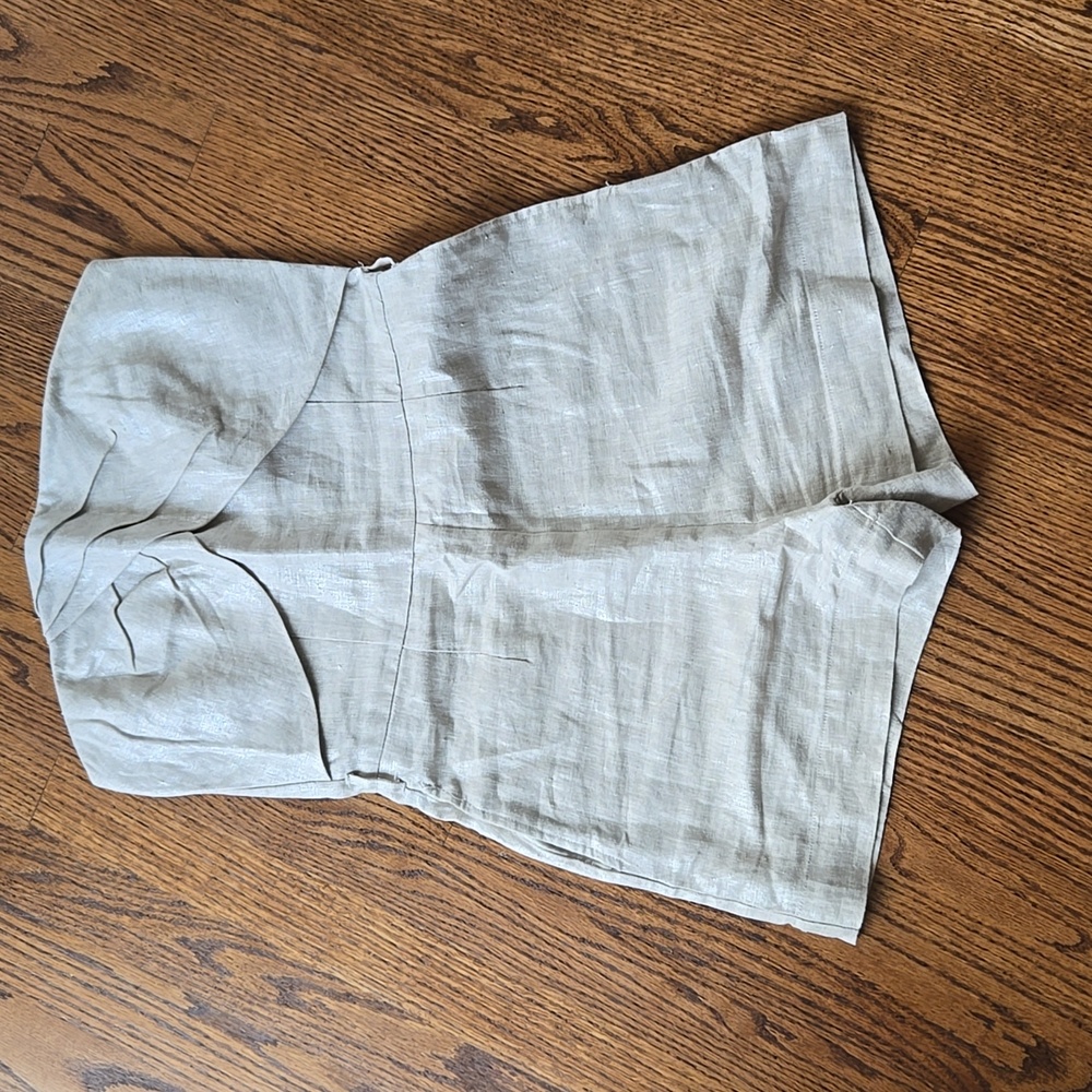 Linen Women's Strapless Romper